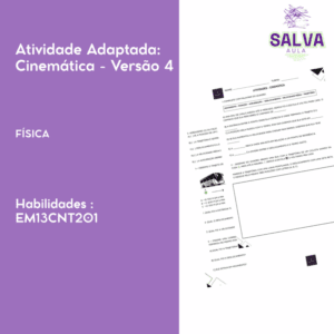 Atividade Adaptada Cinemática - Versão 4