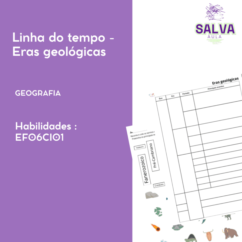 Eras geológicas - Linha do tempo interativa!