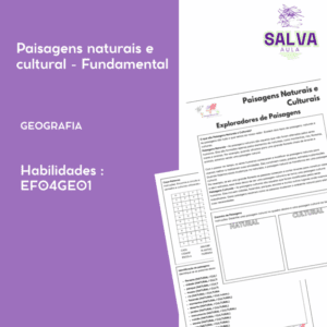 Paisagens naturais e culturais - Atividade