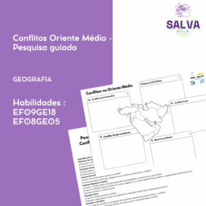 Conflitos Oriente Médio - Pesquisa guiada!