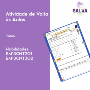 Atividade Volta às Aulas ‐ Física