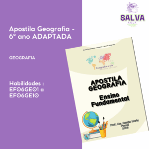Apostila ADAPTADA Geografia 6º ano Ensino Fundamental!