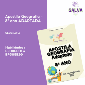 Apostila ADAPTADA Geografia 8º ano Ensino Fundamental!