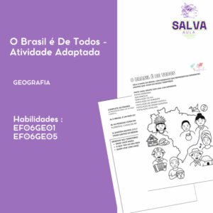 O Brasil é De Todos - Atividade Adaptada