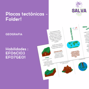 Placas tectônicas - Folder!