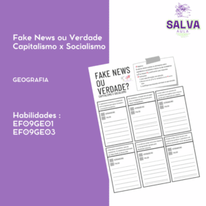 Fake News ou Verdade? Capitalismo x Socialismo!
