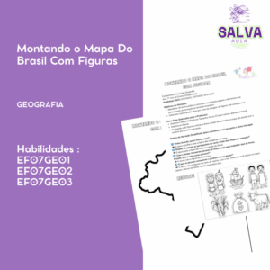 Montando o Mapa Do Brasil Com Figuras
