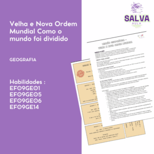 Velha e Nova Ordem Mundial Como o mundo foi dividido