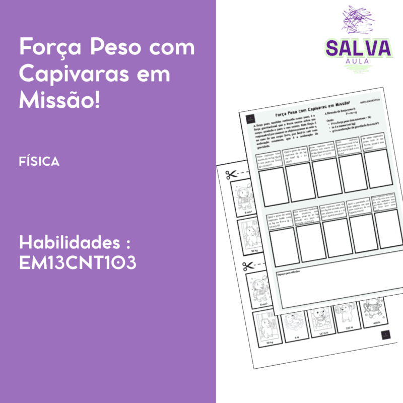 Força Peso com Capivaras em Missão!