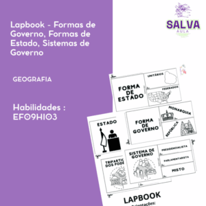 Formas de governo, formas de estado, sistemas de governo - Lapbook!