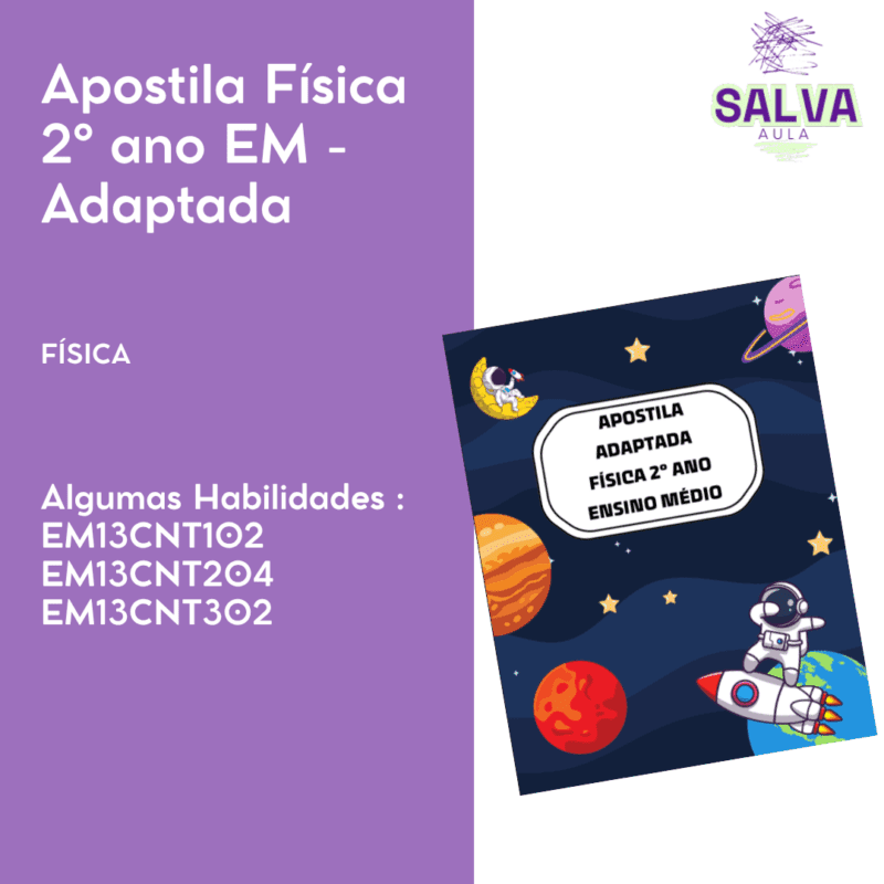 Apostila Adaptada Física - 2° ano EM