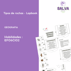 Tipos de rochas - Lapbook!