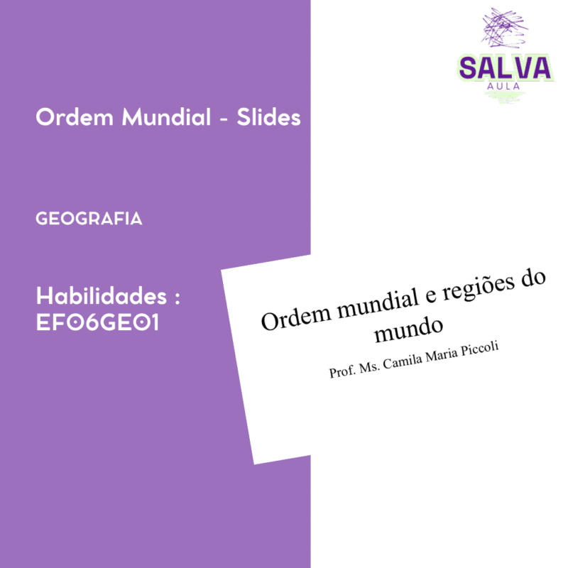 Ordem Mundial - Slides!
