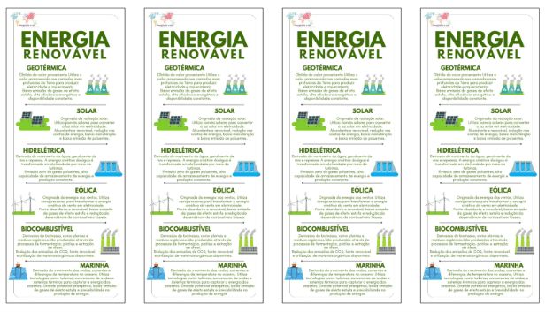 Energia renovável - Resumo / Marca páginas! - Imagem 2