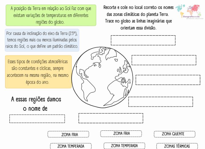 Zonas térmicas - Atividade! - Imagem 2
