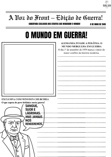 Jornal da 2ª Guerra Mundial - Imagem 4