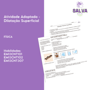 Atividade Adaptada - Dilatação Superficial