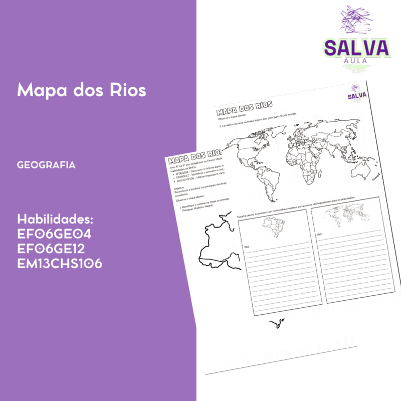Mapa dos Rios: Explorando as Águas do Brasil e do Mundo