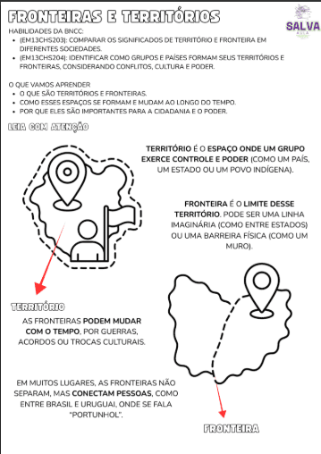 Fronteiras e Territórios – Atividade Adaptada - Imagem 2