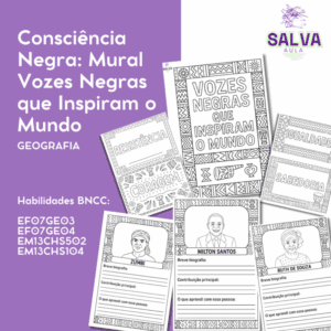 Consciência Negra: Mural Vozes Negras que Inspiram o Mundo