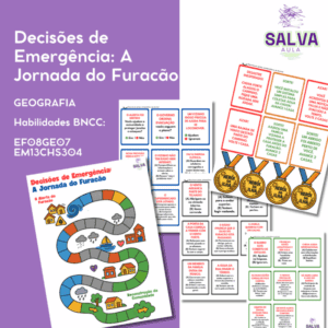 Decisões de Emergência: A Jornada do Furacão