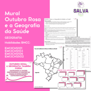 Mural Outubro Rosa e a Geografia da Saúde
