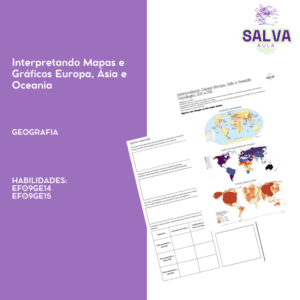 Interpretando Mapas e Gráficos: Europa, Ásia e Oceania