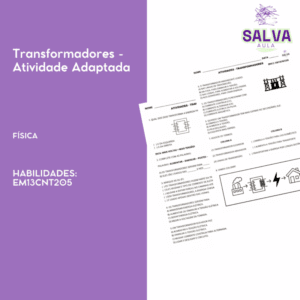 Transformadores – Atividade Adaptada