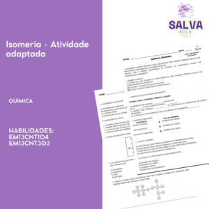 Isomeria- Atividade Adaptada –
