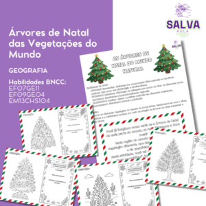 Árvores de Natal das Vegetações do Mundo