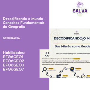 Decodificando o Mundo - Conceitos Fundamentais da Geografia