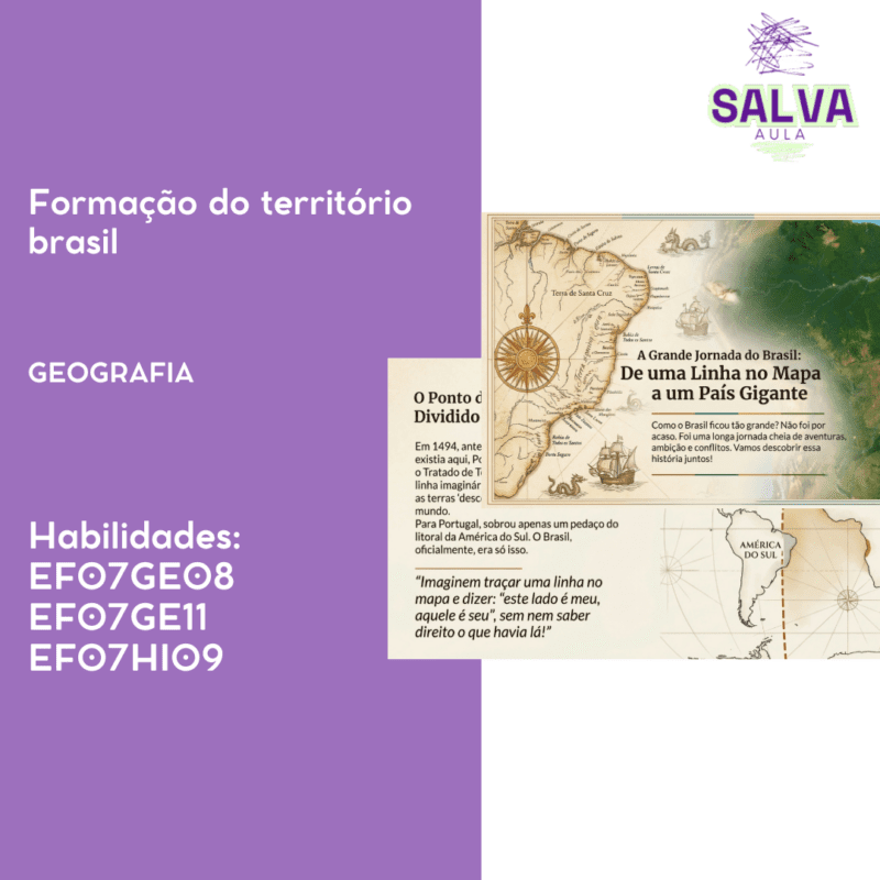 A Grande Jornada do Brasil: A formação do território brasil