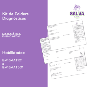 Kit de Folders Diagnósticos de Matemática - Ensino Médio