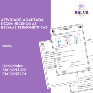 Reconhecendo as Escalas de Temperatura - Atividade Adaptada