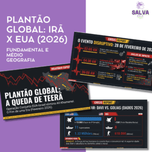 Plantão Global: Irã x EUA (2026) - Slides