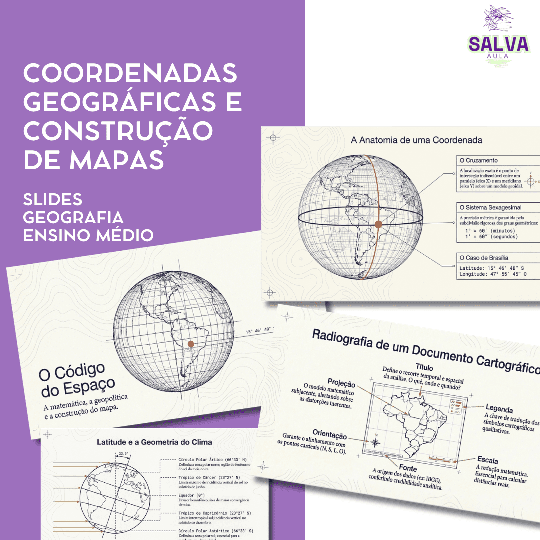 Coordenadas Geográficas e Construção de Mapas (PDF)