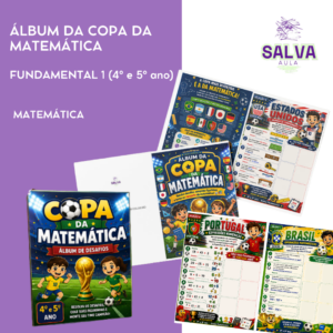 Álbum da Copa da Matemática - Fundamental 1 (4º e 5º ano)