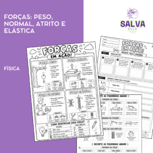 Atividade de Física - Forças: Peso, Normal, Atrito e Elástica