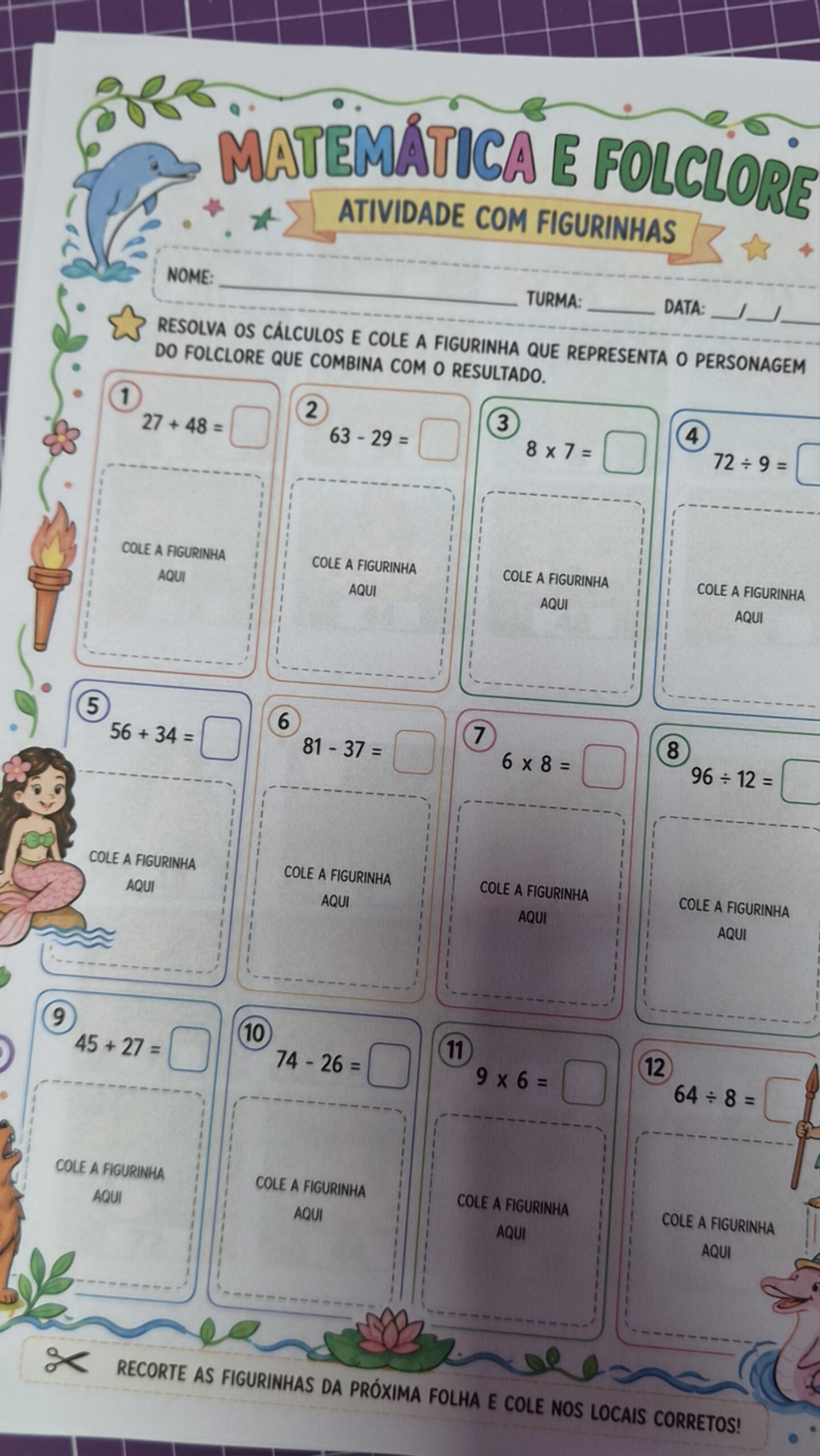 Kit Folclore Brasileiro – Matemática: Ensino Fundamental I - Imagem 5