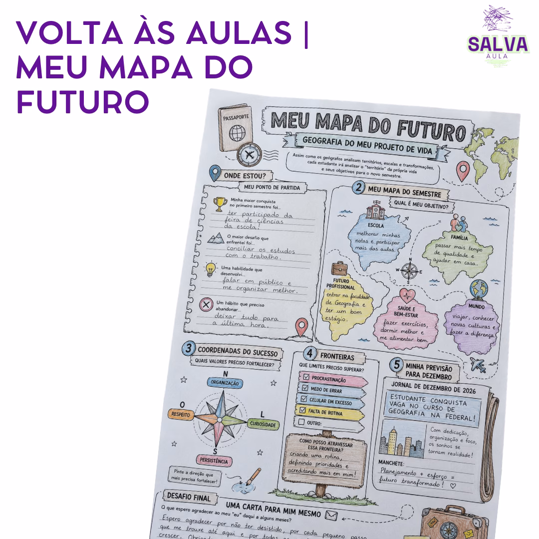 Meu Mapa do Futuro | Volta às Aulas - Ensino Médio