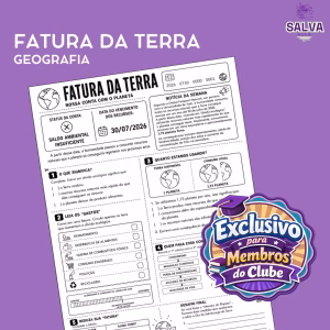 Fatura da Terra - Sustentabilidade