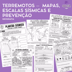 Terremotos – Mapas e Escalas Sísmicas