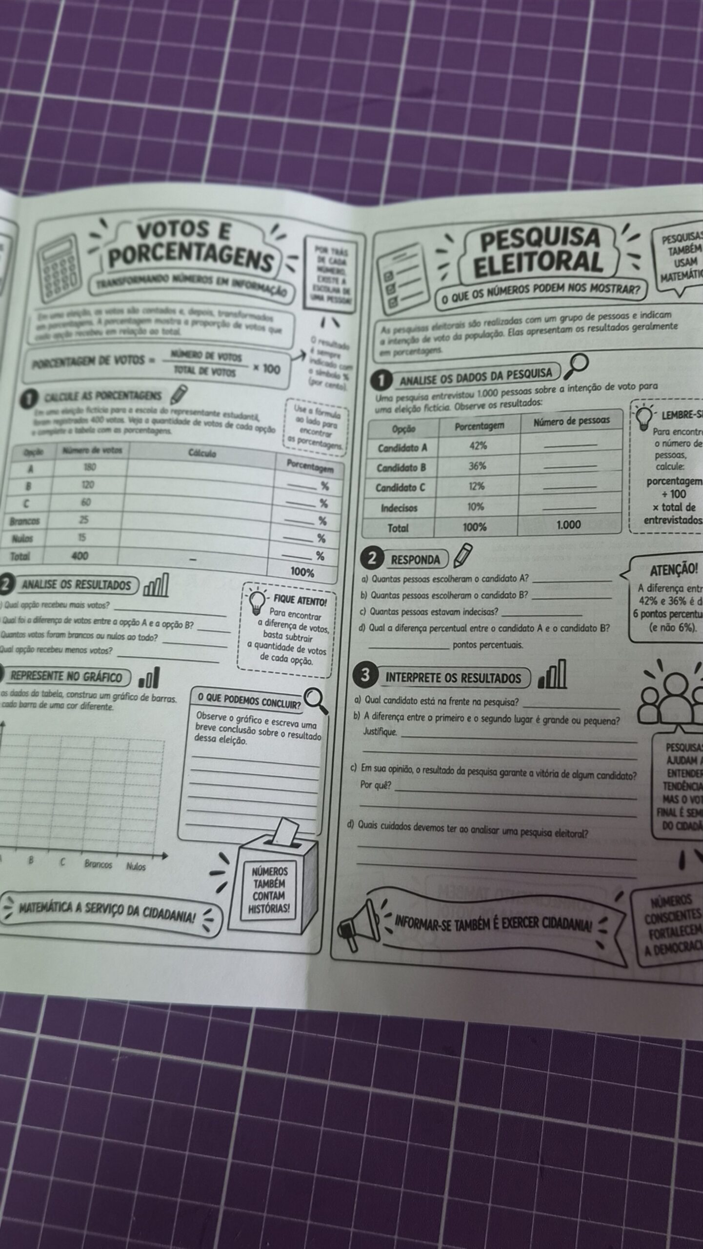 Matemática nas Eleições – Folder Interativo - Imagem 3